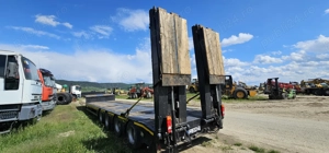 Trailer Faymonville 4 axe, rampe hidraulice - imagine 8