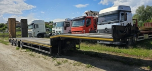 Trailer Faymonville 4 axe, rampe hidraulice - imagine 4