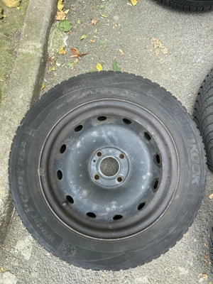 Cauciucuri de iarna Hankook+ Janta + cauciuc iarna Hankook DOT 27/16 pentru Logan, 185/65/15 - imagine 7