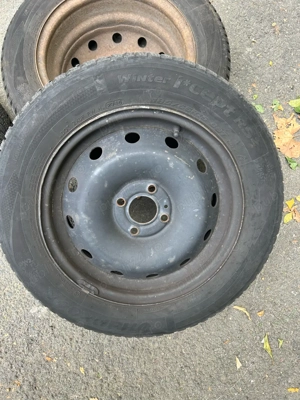 Cauciucuri de iarna Hankook+ Janta + cauciuc iarna Hankook DOT 27/16 pentru Logan, 185/65/15 - imagine 5