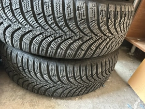 Cauciucuri de iarna Hankook+ Janta + cauciuc iarna Hankook DOT 27/16 pentru Logan, 185/65/15