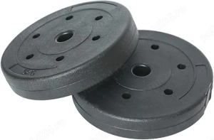 Set BAKAJI de 2 discuri pentru haltere și gantere - imagine 4