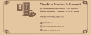 Tâmplărie Lemn Masiv Premium | La Comandă