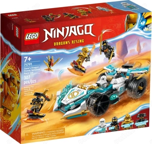 Lego set Masina de curse Spinjitzu a lui Zane cu puterea dragonului