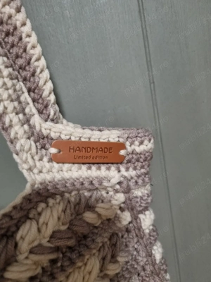 geanta shopper handmade - imagine 3