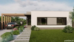 Casă individuală Moșnița Nouă | 128 mp | Teren 606 mp | Finalizare iulie 