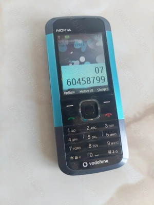 Vând Nokia 5000 pe Vodafone + încărcător [Made in România] [poze reale] - imagine 5