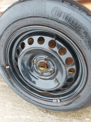 Jante otel cu cauciucuri iarna Continental 186x65x15 - 4 bucati