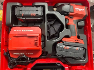 Set Pistol impact Hilti SIW 6AT-22 nou, nefolosit - imagine 2