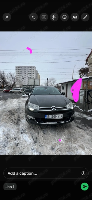 Vand citroen C5 2008  motor2000.automata.stare buna intretinuta - imagine 2