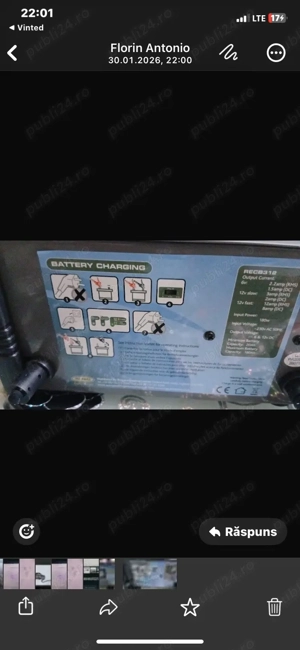 Încărcător baterie auto RING 12A – Automat, 6V/12V, Original nou - imagine 3