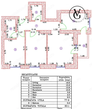Apartament 3 camere Cortina North | Aviatiei | Pipera - imagine 10