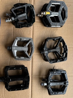 Pedale platforma MTB bicicleta Shimano, Crankbrothers, Cube