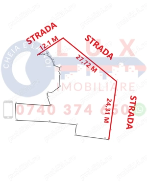 ID 7904 Teren ULTRACENTRAL - Oportunitate investiție