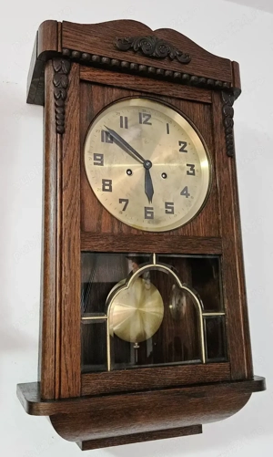 Ceas de perete cu pendula Gustav Becker P35