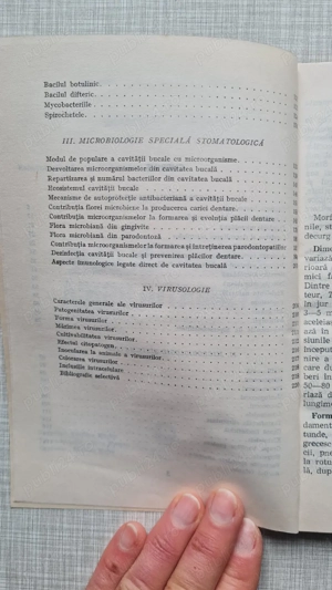 Microbiologie stomatologica C. Margineanu 1981 - imagine 3