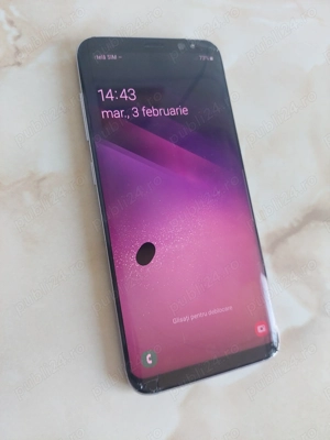 [S8] Vând Samsung Galaxy S8 silver [funcțional, cu o pată] [poze reale]