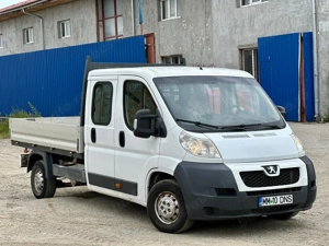  Vand Peugeot boxer cu bena fixa, an 2012  - imagine 3