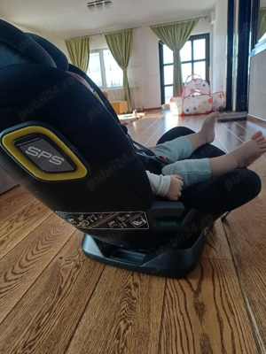Scaun auto de copil cu isofix si rotire 360grade