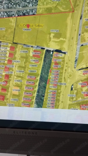 Teren cu PUZ aprobat pentru construcții si parcelat cu P+E+M