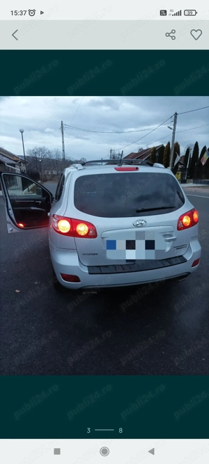 Vând Hyundai santa Fe 2007 cu motor defect - imagine 3