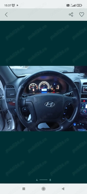 Vând Hyundai santa Fe 2007 cu motor defect - imagine 4