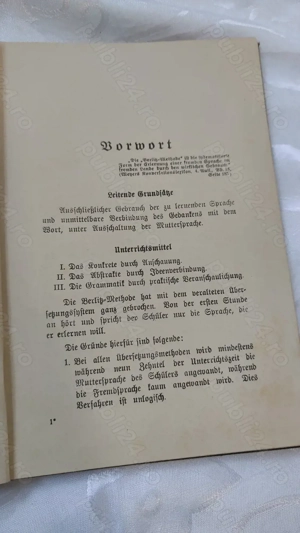 Carte veche Berlitz 1927   manual limbi străine, ediție rară, limba germana - imagine 5