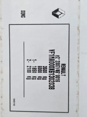 Renault Master Doka 7LOCURI+DUBA - imagine 20