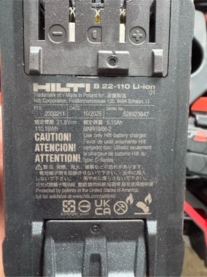 Set impact Hilti SIW 6AT-22 nou, nefolosit - imagine 5