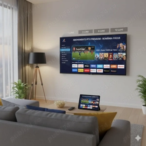  Abonament Premium IPTV   Divertisment Nelimitat (1, 3, 6 sau 12 Luni)