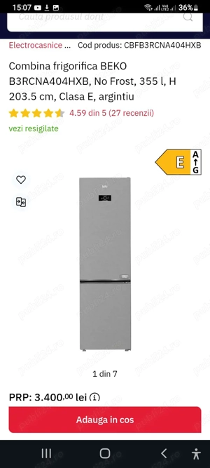 combina frigorifica beko