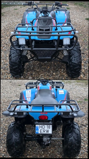 ATV Linhai Worker 300cc Inmatriculat RO IMPECABIL - imagine 4