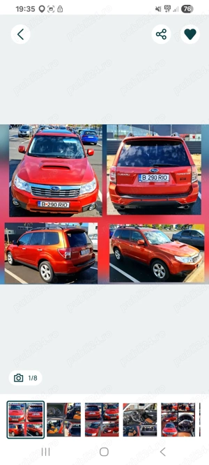 Subaru Forester 2.0D 4x4 - Full Option, Stare excelentă!