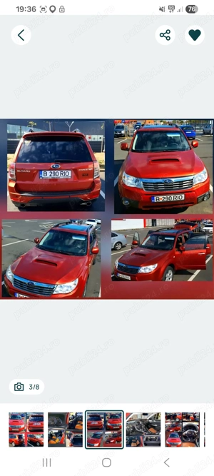 Subaru Forester 2.0D 4x4 - Full Option - motor blocat - imagine 3