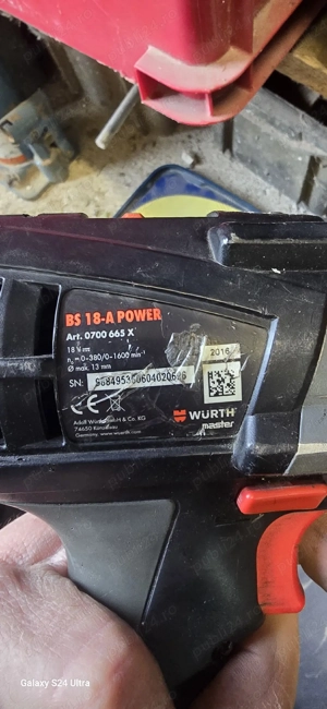 Masina de insurubat Wurth - imagine 4