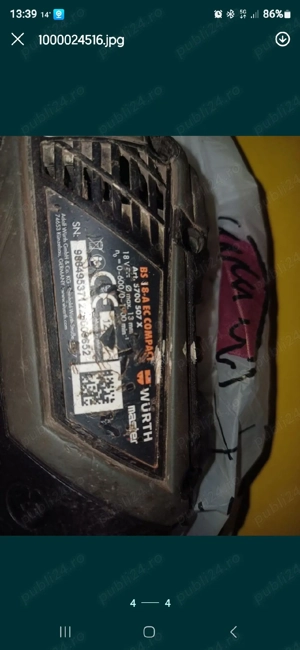 Masina de insurubat Wurth - imagine 3