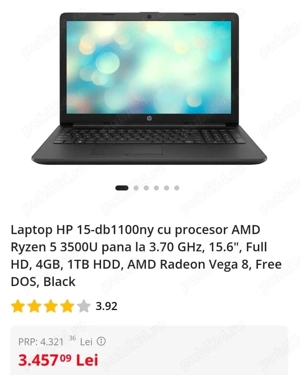 Hp laptop 15-db1100ny