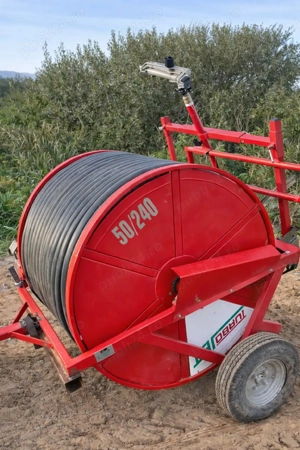 Tambur de irigat 50 240   furtun 240 m, aspersor inclus