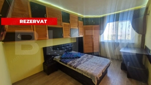 Garsoniera mobilata, etaj intermediar, parcare, beci luminoasa