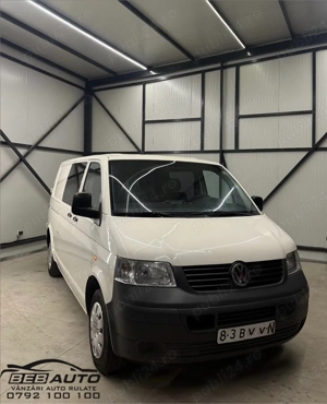 VW Transporter T5   1.9 Tdi   Mixt 6 locuri   Lung  - imagine 2