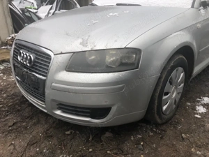 Bara Fata Audi A3 8P 1.6 MPI BSE 102 cp 75 cp argintie LY7W - imagine 3