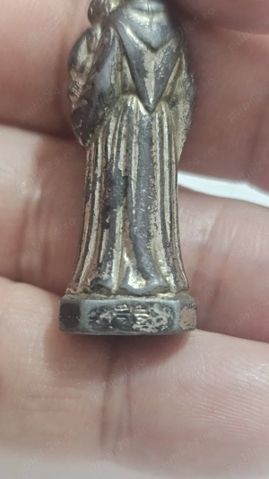 Statuetă veche religioasă   Sfântul Anton - imagine 4