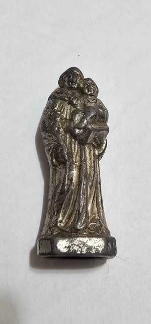 Statuetă veche religioasă   Sfântul Anton