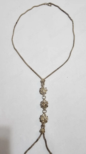 Lănțișor vechi din argint   stil Art Nouveau, cca. 1920