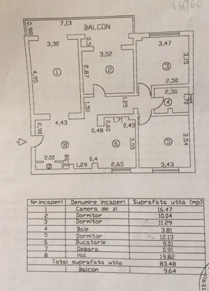 Apartament 4 camere | Calea Galați 366 | Brăila | Mobilat & utilat