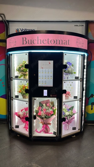 Automat de vanzare flori - Buchetomat