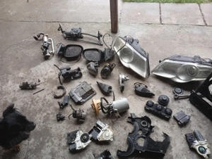 Piese pasat b6 170 cai turbina interculer radiator ventilator faruri becuri ceață alternator etc - imagine 5