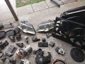 Piese pasat b6 170 cai turbina interculer radiator ventilator faruri becuri ceață alternator etc - imagine 4