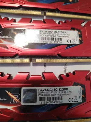 32 gb ddr4 (4x8)