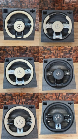 Volan Mercedes AMG - W212-W204-W213-W205-W222-W223 - imagine 6